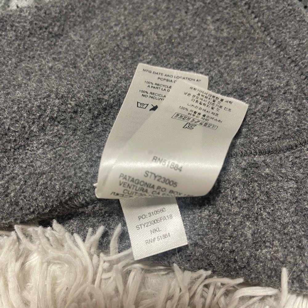 Patagonia Synchilla Gray Fleece Pullover - Picture 4 of 11